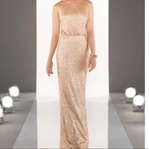 Rose Gold Sorella Vita Sequin Dress